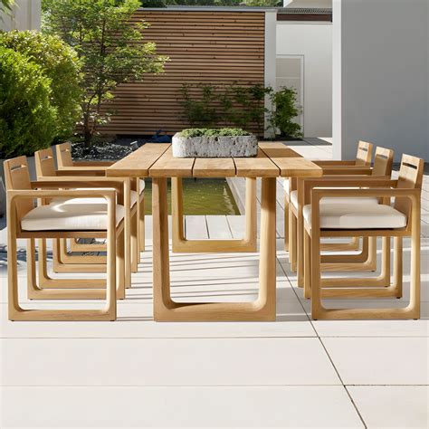 Solid Wood Patio Dining Set at Pablo Joyce blog