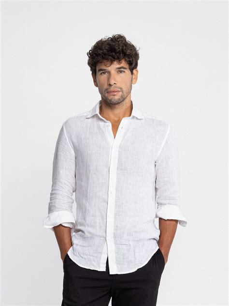 White Irish Linen Shirt – Stan Edition
