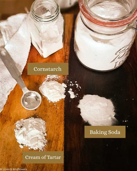 Homemade Baking Powder Recipe (Only 3 Ingredients) · Linen & Wildflowers