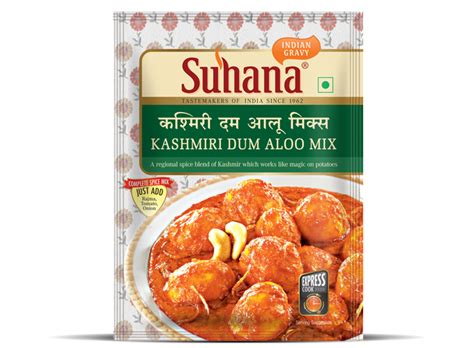 Suhana Kashmiri Dum Aloo Spice Mix Pouch – Suhana Masale