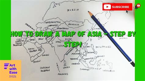 Asia Map Drawing 的图像结果