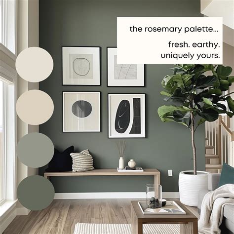 Rosemary Sherwin Williams-verfpalet, interieurverfkleuren voor thuis ...