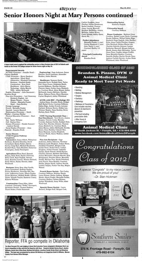 The Monroe County Reporter May 23, 2012: Page 39