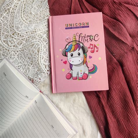 Unicorn Diary - Pink – The Umbrella store