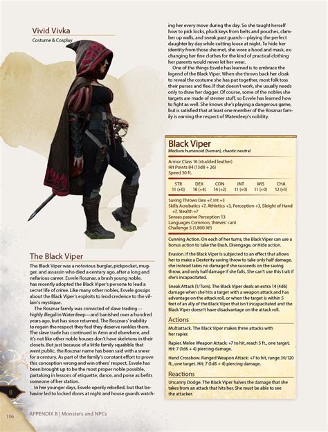 5E Rogue Monster at Rachel Sowell blog