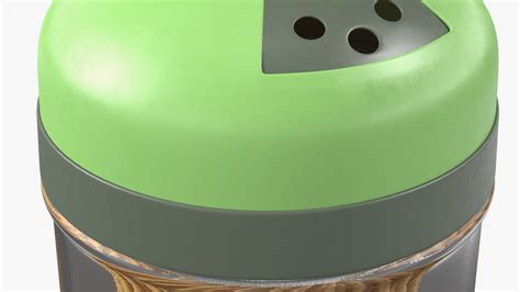 3D Wooden Toothpicks in Plastic Container model | 3D Molier International