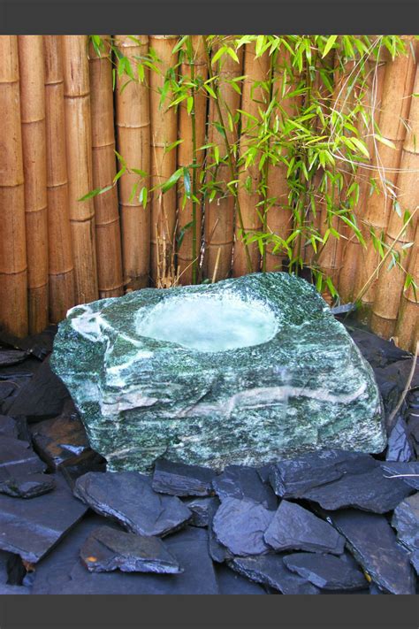 Quellstein Lappland grün ausgehöhlt 60cm - Quellsteine - Quellstein ...