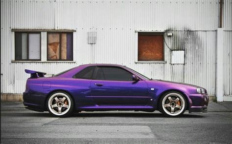 Midnight Purple Skyline R34 | Nissan skyline, Nissan gtr skyline ...