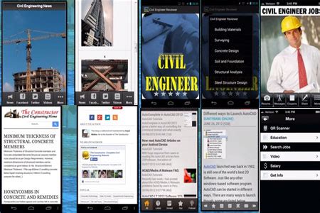 Download Top 10 Android apps For Civil Engineers - 2015