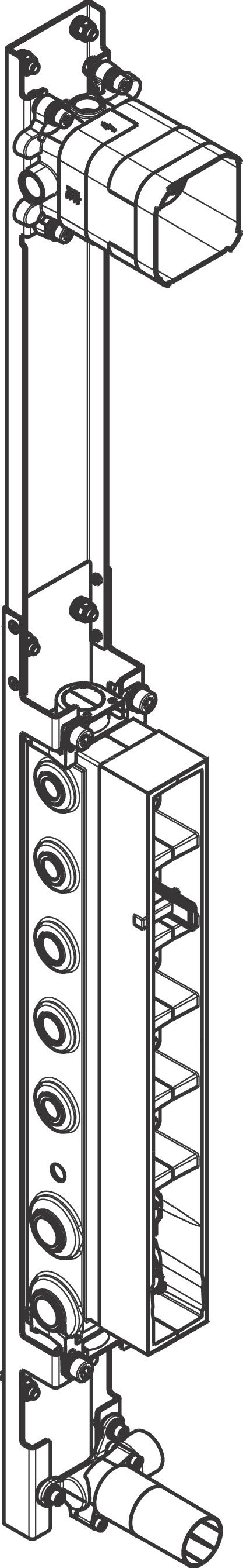 AXOR Basic set shower: AXOR ShowerComposition, Basic set for shower ...