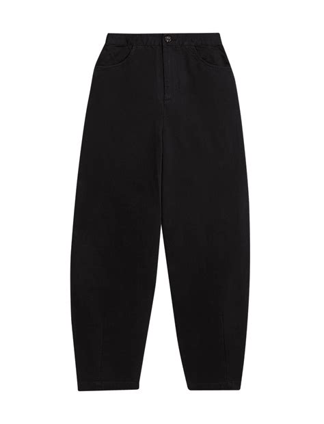 Buy Elasticated Waist Barrel Leg Casual Trousers at Marks & Spencer