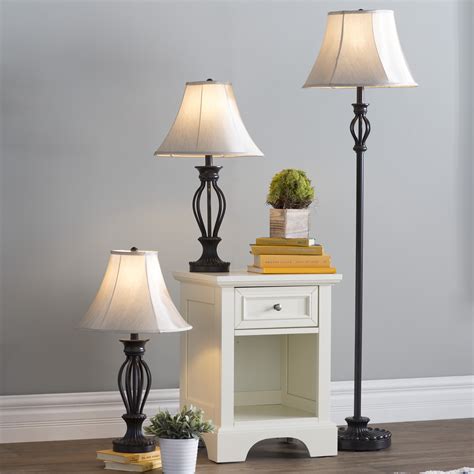 3 piece lamp set