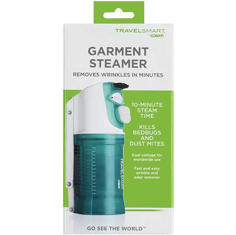 TRAVEL SMART Conair 450 Watt Dual Voltage Garment Steamer