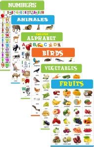 English Chart for Kids 47x65 cm (19x26 Inch) Mega Size Charts ...