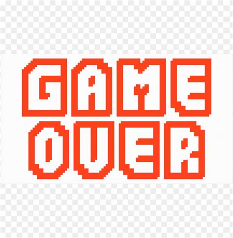 Image result for Game Over PNG