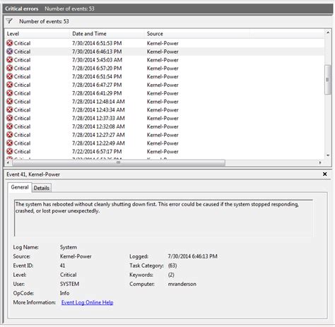 Image result for Microsoft Windows Kernel Power