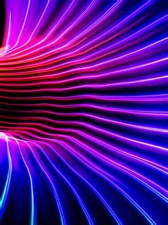 Download wallpaper 240x320 neon, light, curves, freezelight, long ...