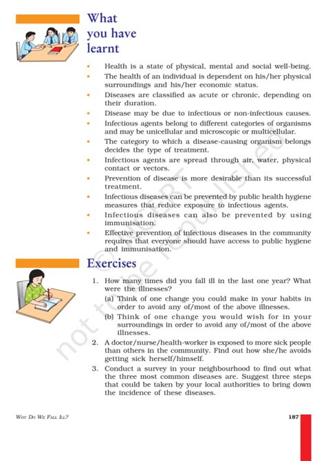 Image result for Class 9 Science Chapter Why Do We Fall Ill