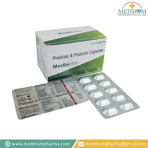 MEDBIOTIC Capsules Medmom Pharmaceuticals LLP