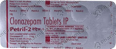 Petril 2 MG Tablet (10): Uses, Side Effects, Price & Dosage | PharmEasy