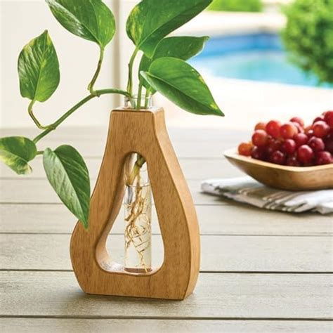 KKBM Hanging Plant Propagation Stations Rustic Wall & Table Top Planter ...