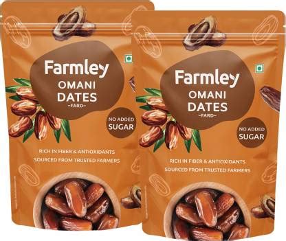 Farmley Premium Fard Dates 800g Dates Price in India - Buy Farmley ...