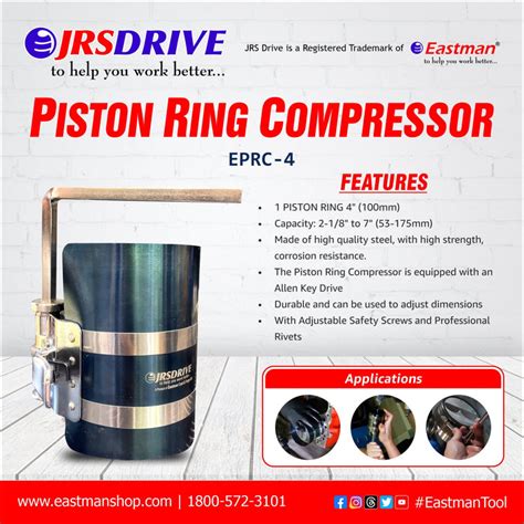 Eastman PISTON RING COMPRESSOR| EPRC-4
