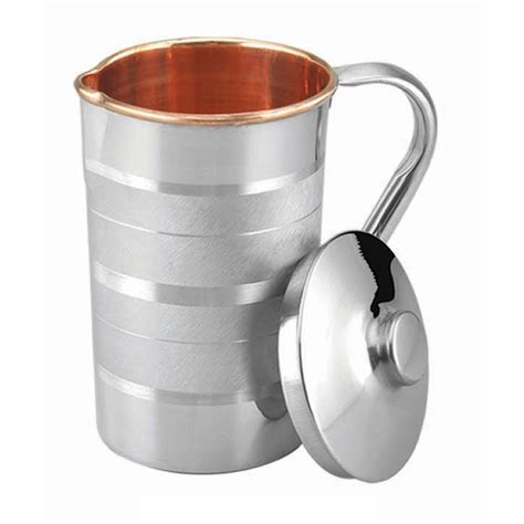 Buy Copper-Master Handmade1.6 Litre Water Jug for Healthy Hydration ...