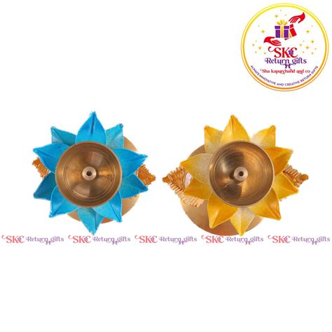 Flower Diya Stanel Color – Sha Kapurchand & Co
