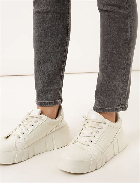 Buy Slim Fit Cotton Blend Jeans at Marks & Spencer