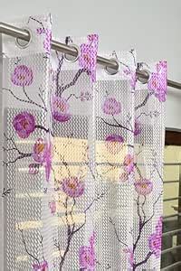 Buy K 2 6 Creations- 1 Piece Polyester Fancy Sheer - Printed Net ...