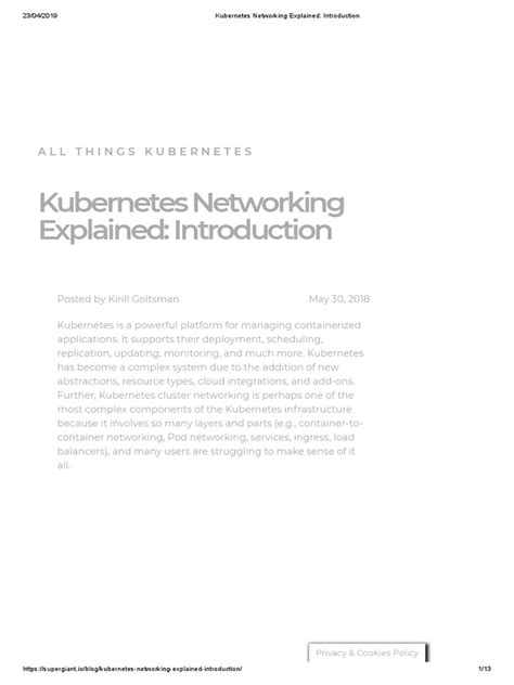 Introduction to Kubernetes PDF 的图像结果