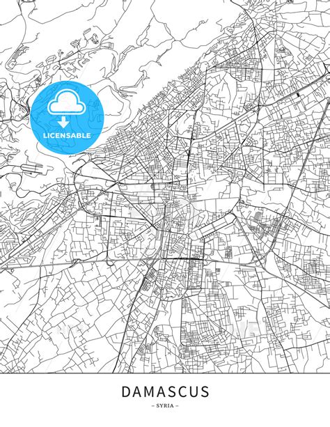 Damascus Map