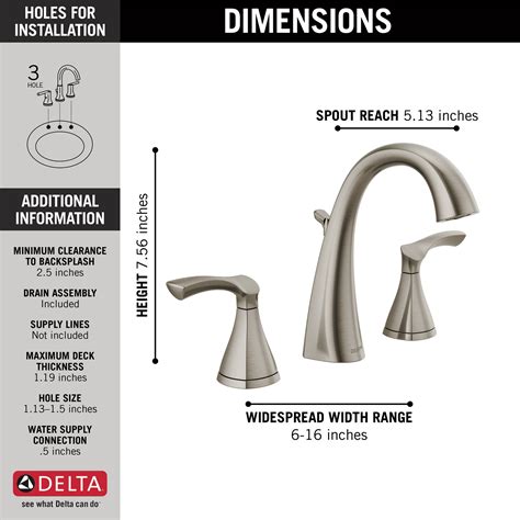 How To Install Delta Widespread Bathroom Faucet – Rispa
