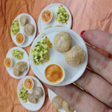 Aam Ras Aloo Poori Indian Miniature Food Magnet – small IDEA