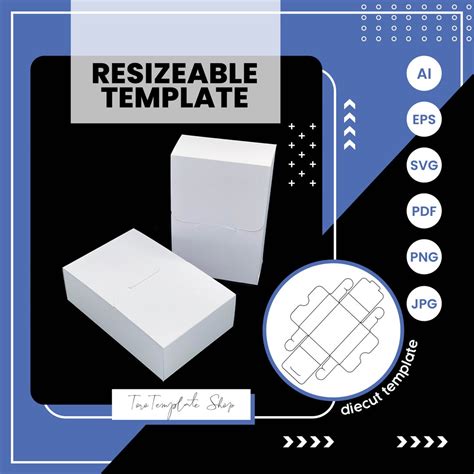 Image result for Custom Rectangle Box Template