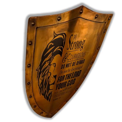 Medieval Heavy lion Shield Templar Battle Armor Shield Replica Wall ...