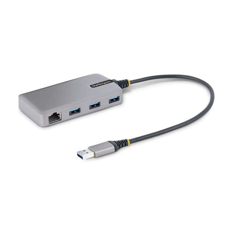 Startech Com 3 Port Usb Hub With Ethernet 3x Usb | Desertcart INDIA