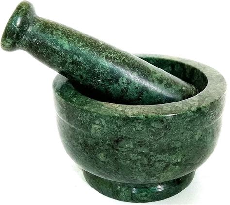 SAADGEE Green Marble Mortar and Pestle Set is a must-have kitchen ...