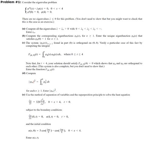 Image result for Eigenvalue Problem Solutions