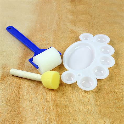 Sponge Roller, Dauber and Palette Set - 3pcs – Itsy Bitsy