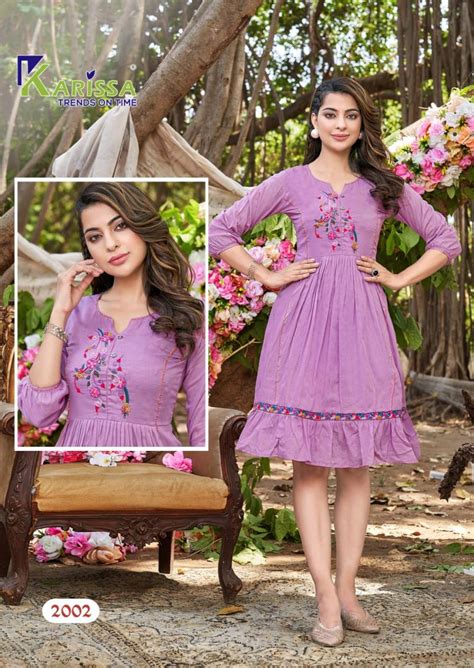 Karissa Piu Classy Exclusive Designer Kurti Collection: Textilecatalog