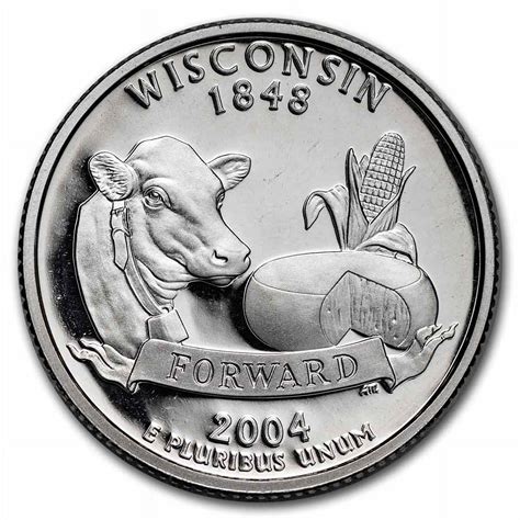 2004-S Wisconsin State Quarter Gem Proof (Silver) - Walmart.com