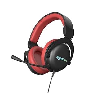 amazon basics Wired Over The Ear Gaming Headphones with Mic | RGB | 7.1 ...