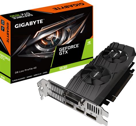 GeForce® GTX 1630 D6 Low Profile 4G - GIGABYTE Global