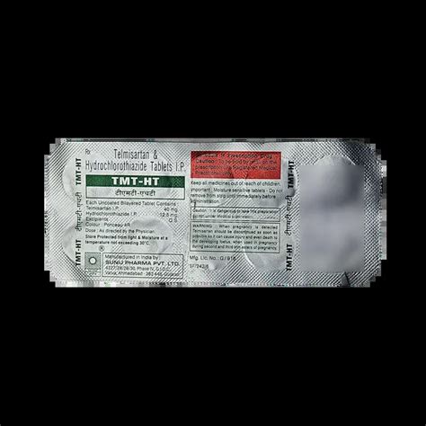 TMT HT 40MG TABLET 10'S Price, Uses, Side Effects & Substitutes | Medkart
