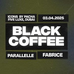 Black Coffee @ Playa Pacha | FIVE LUXE JBR in Dubai, Playa Pacha | FIVE ...