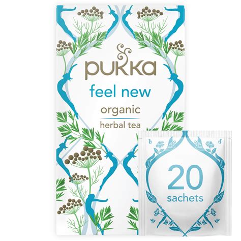 Prunelax Pukka Herbal Teas Detox Organic Aniseed Fennel and Cardamom ...