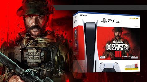 Sony PlayStation 5 Welcomes Call Of Duty Modern Warfare III Bundle At ...