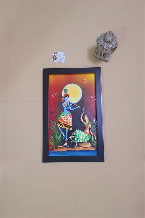 Mural Tribal Art frame Paintings wall decor Indian Traditional ...